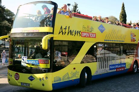 Athens Open Tour: Hop-on, Hop-Off Bus Ticket